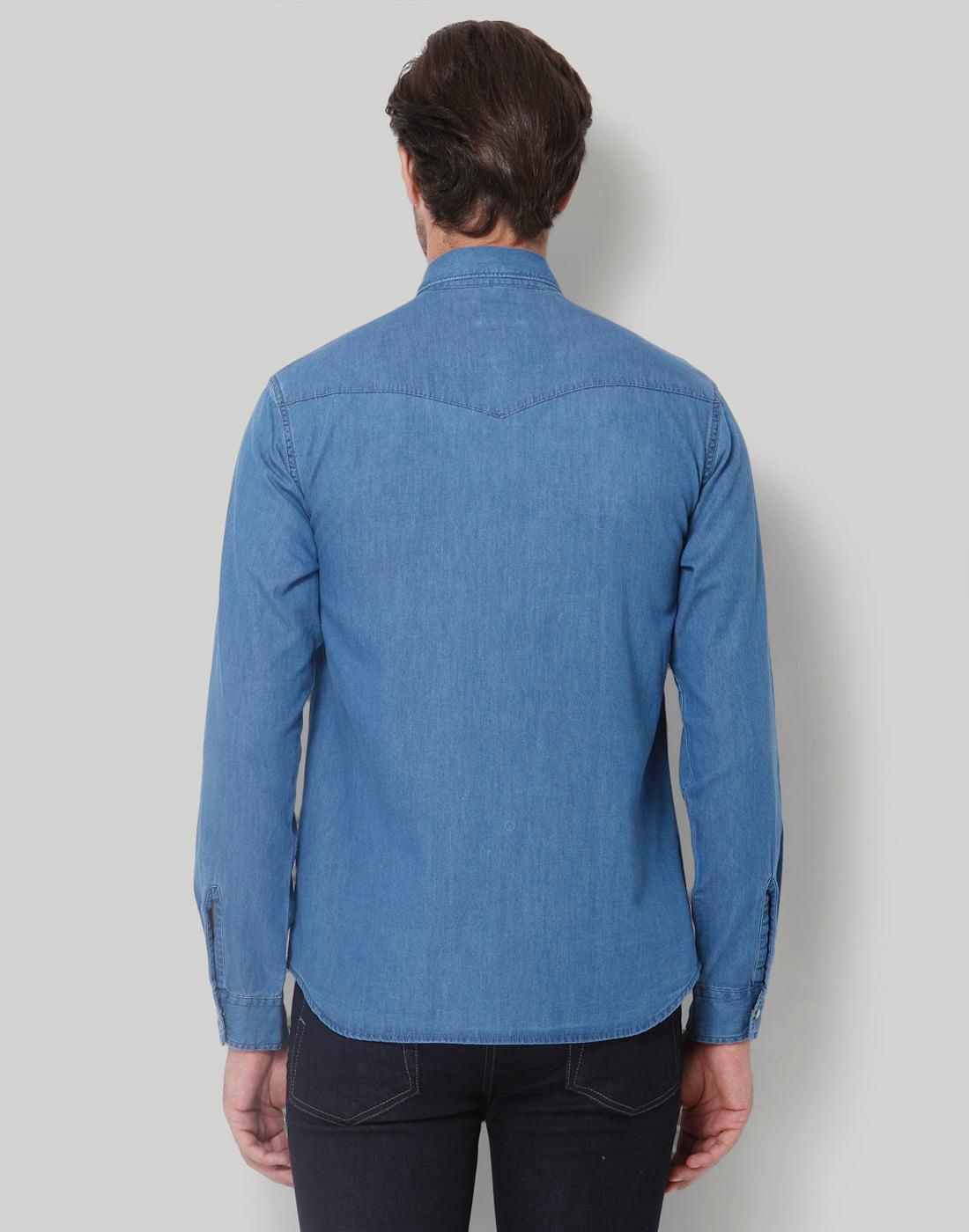 Blue Full Sleeves Shirt