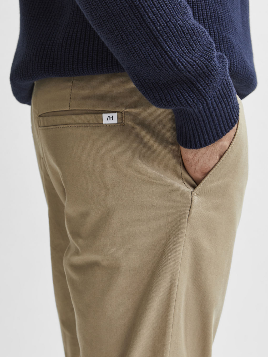 Beige Chino Pants