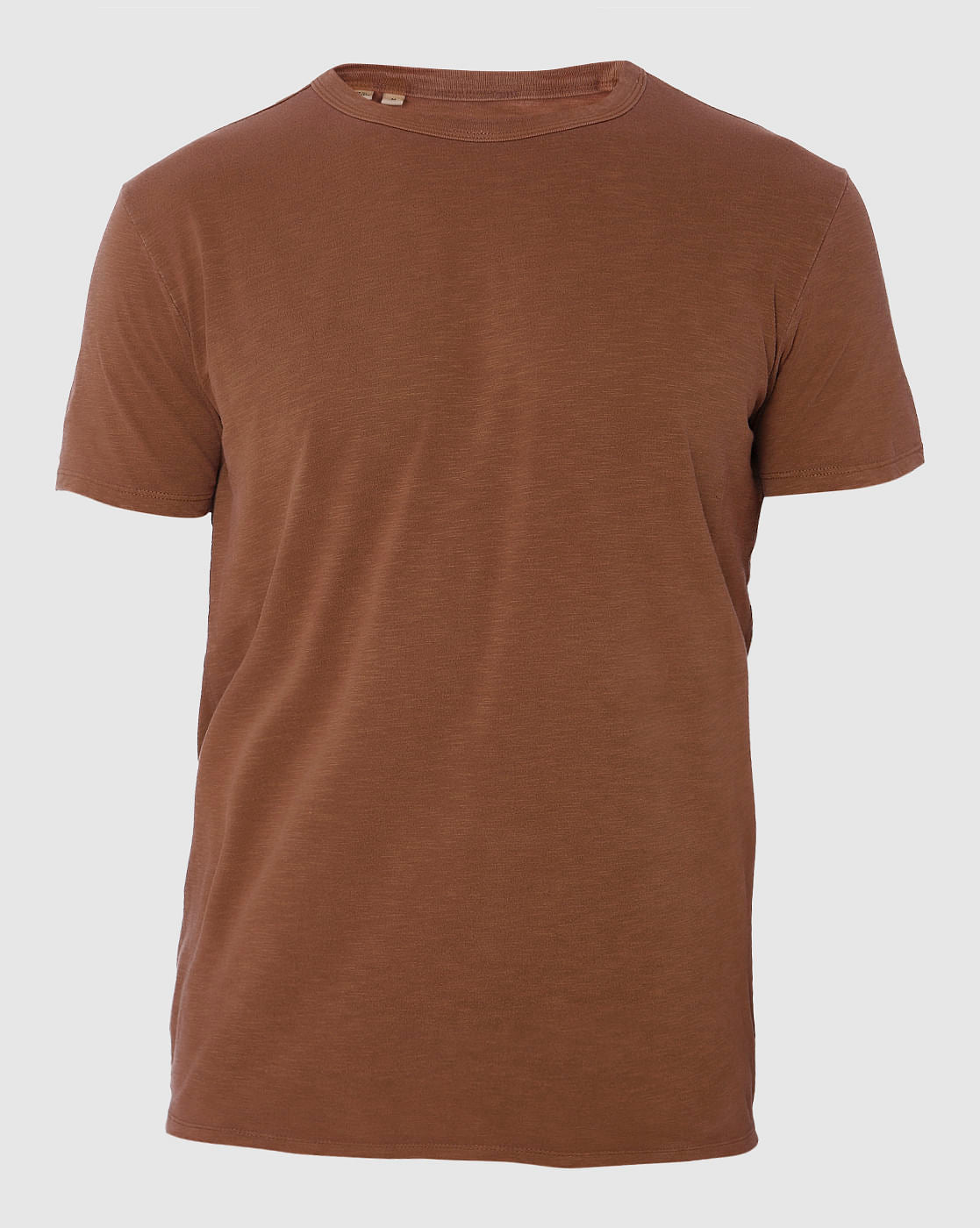 Brown Crew Neck T-Shirt