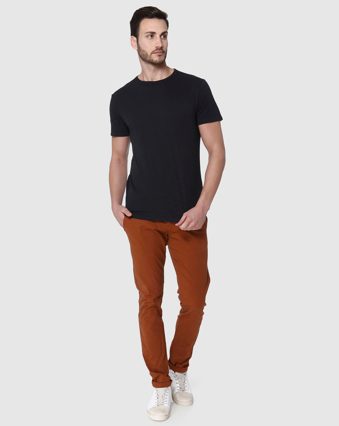 Black Crew Neck T-Shirt
