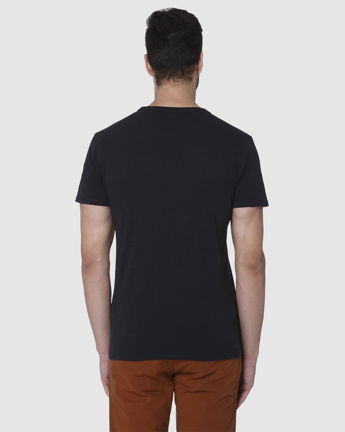 Black Crew Neck T-Shirt