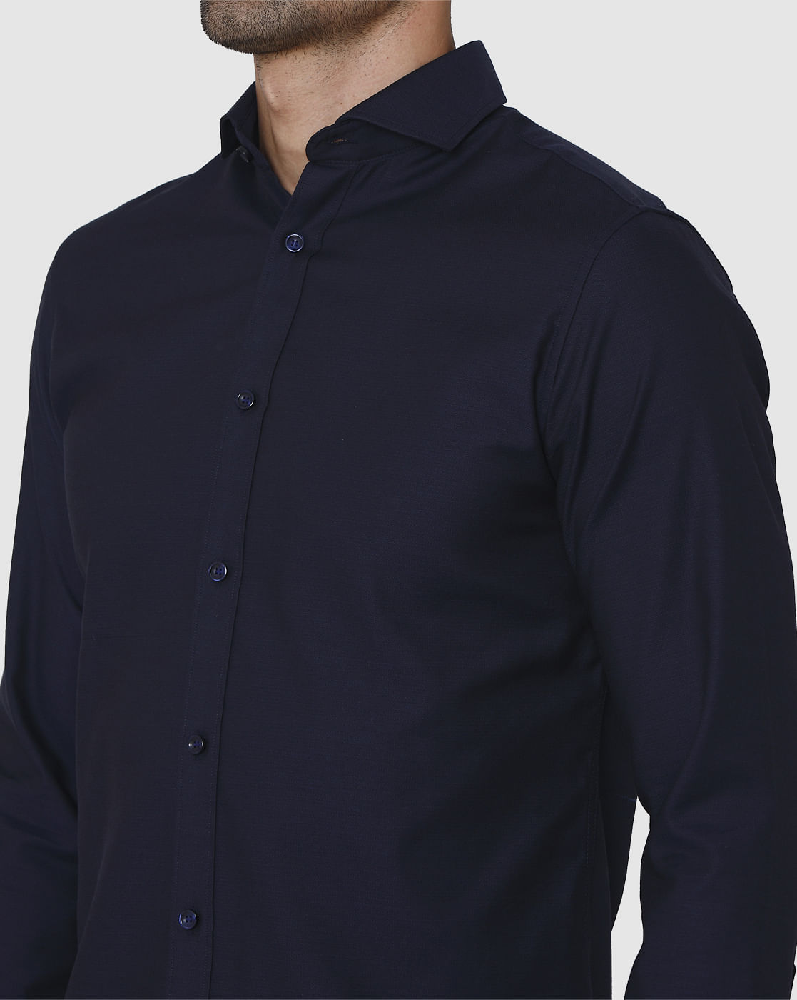 Blue Full Sleeves Shirt