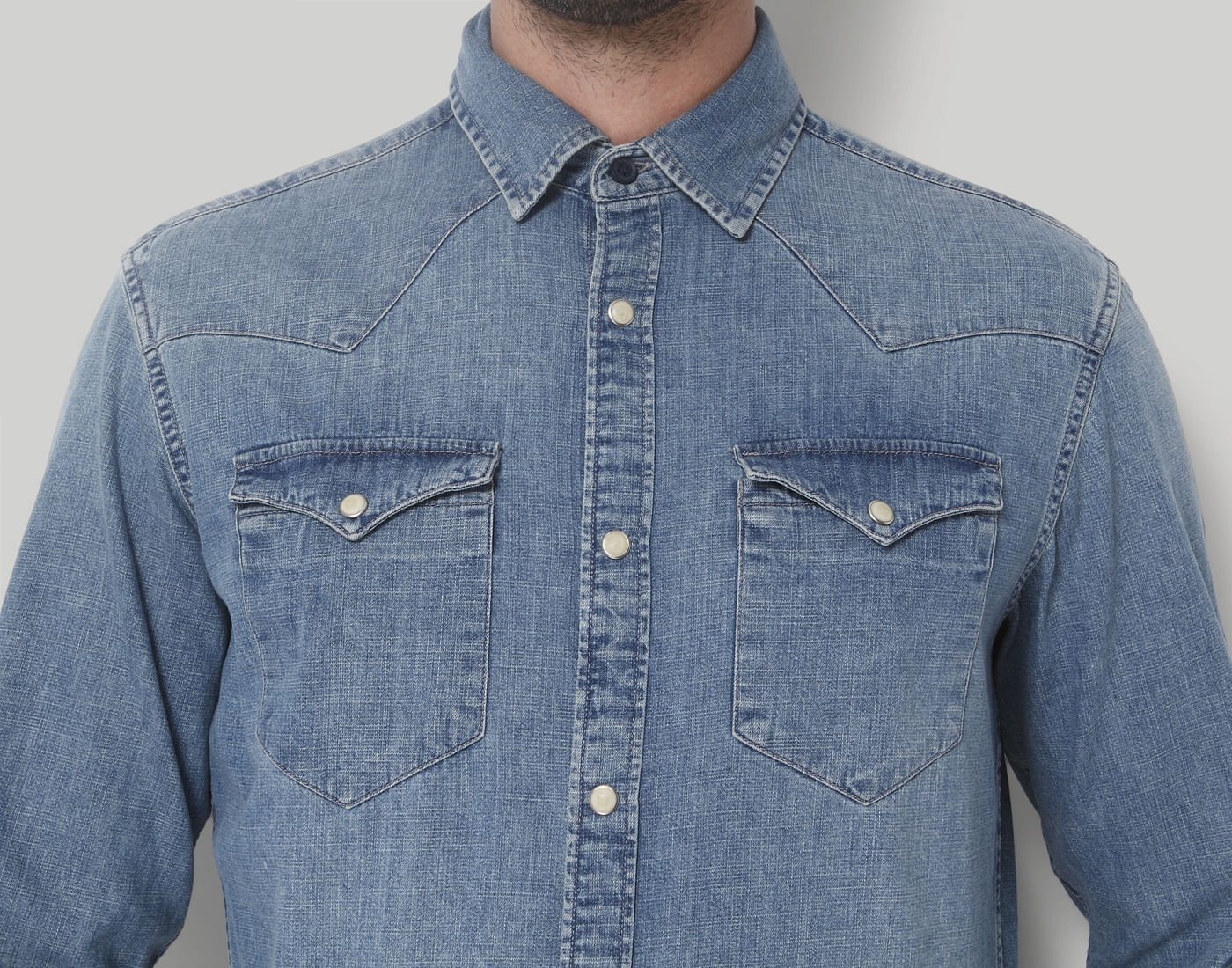 Blue Full Sleeves Shirt