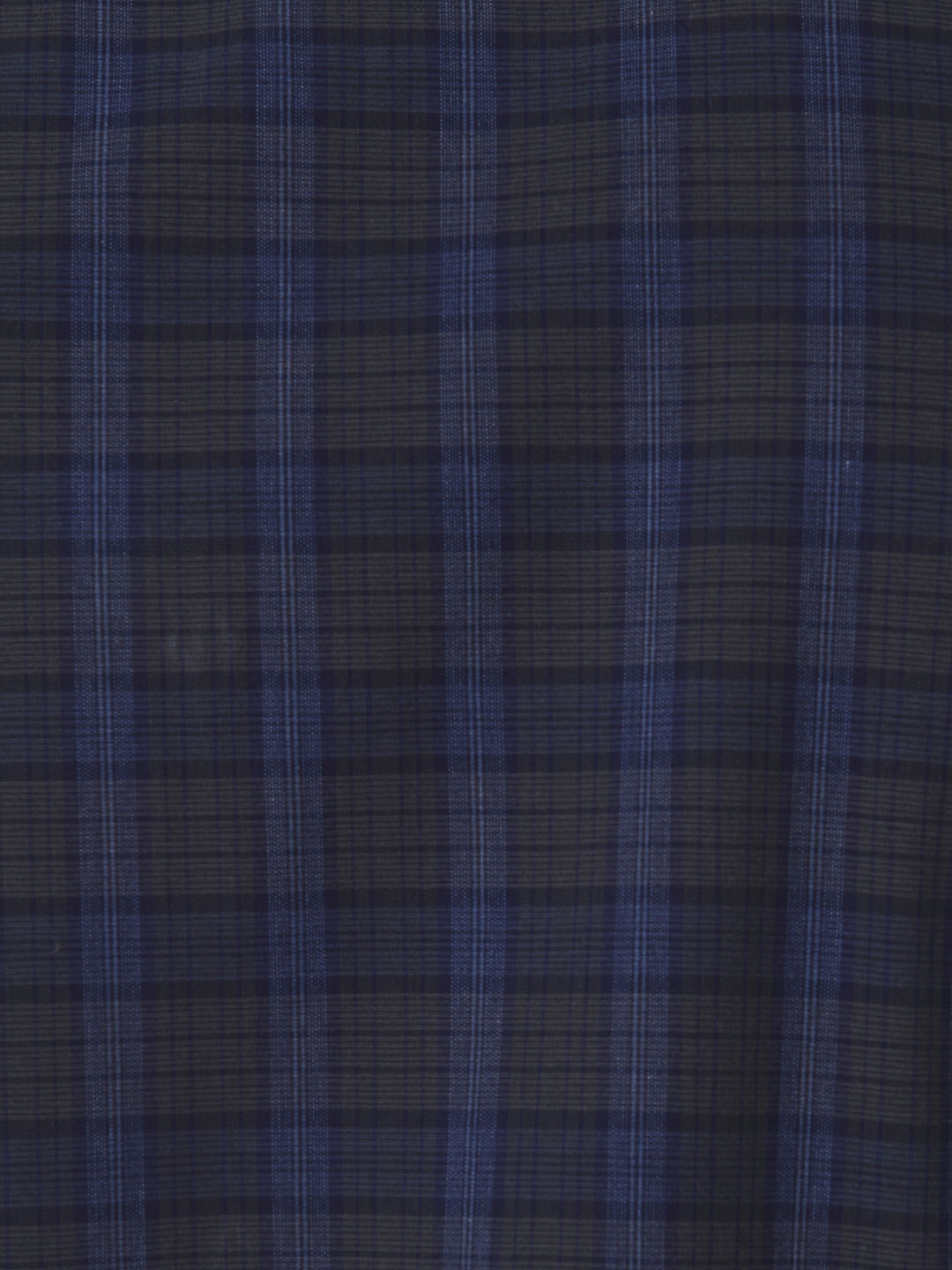 Blue Check Full Sleeves Shirt