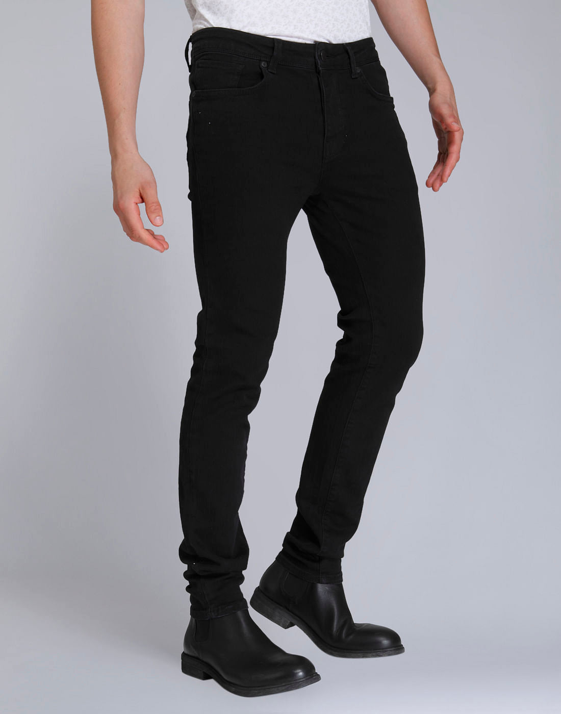 Black Pete Skinny Fit Jeans