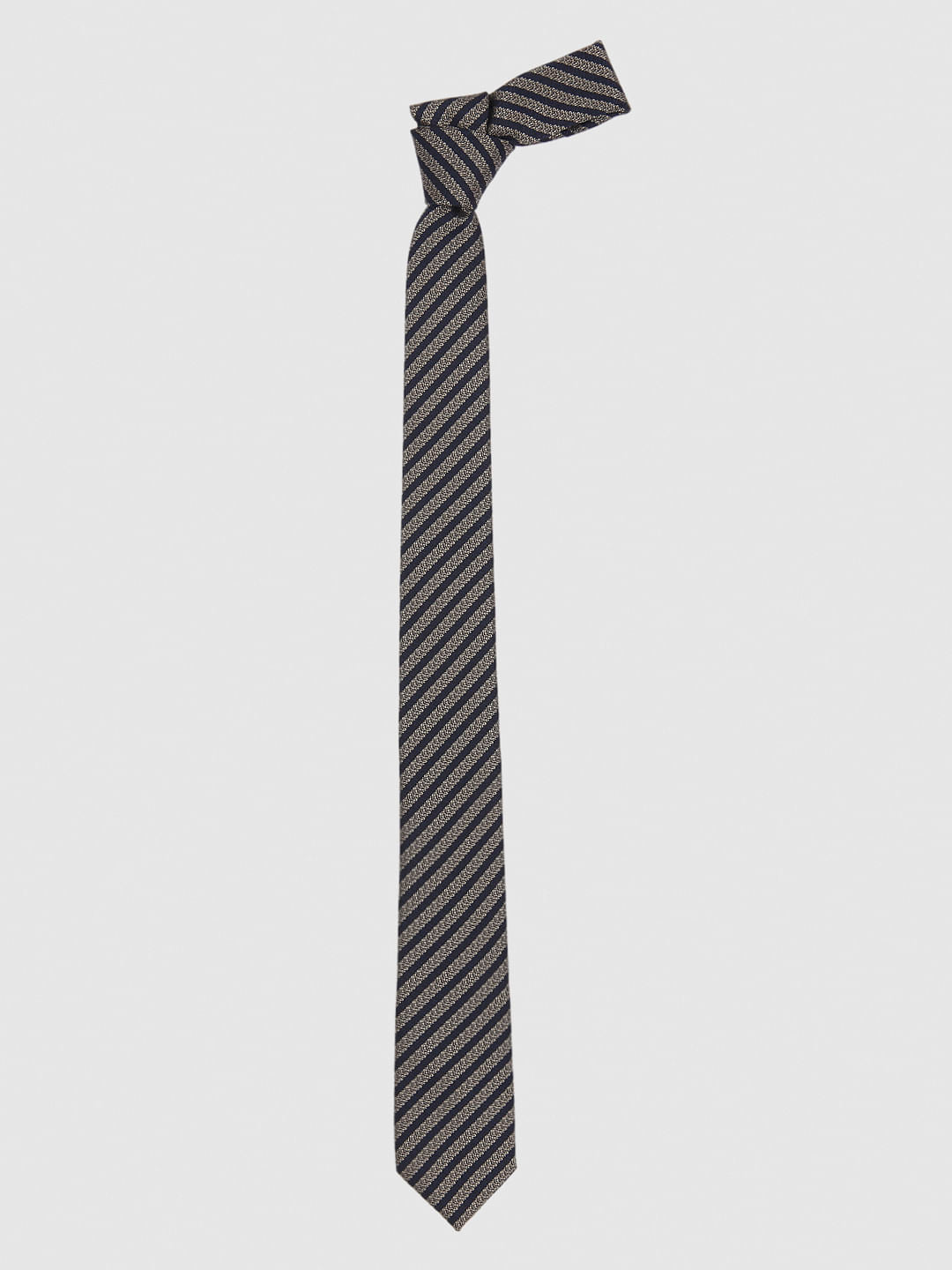 Striped Shimmer Tie