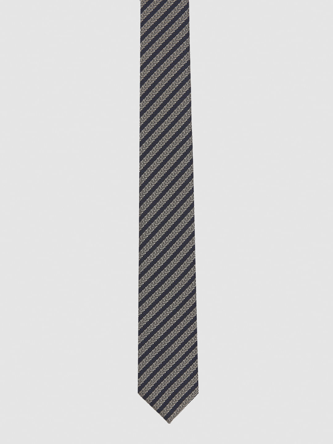 Striped Shimmer Tie