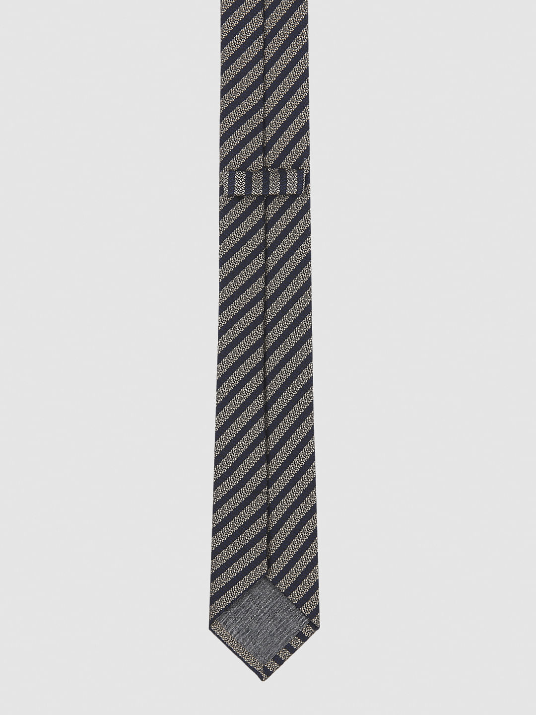 Striped Shimmer Tie