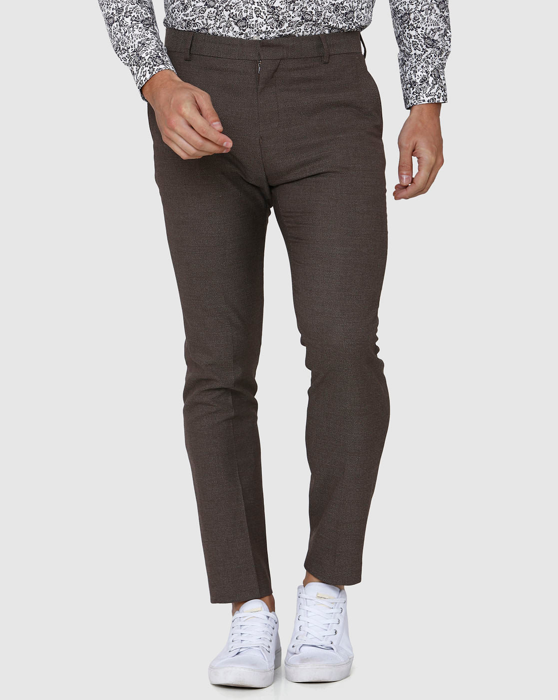 Brown Formal Trousers