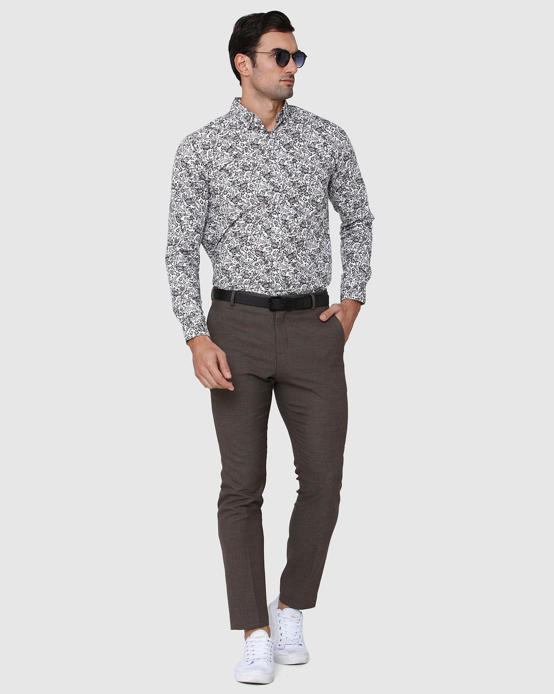 Brown Formal Trousers