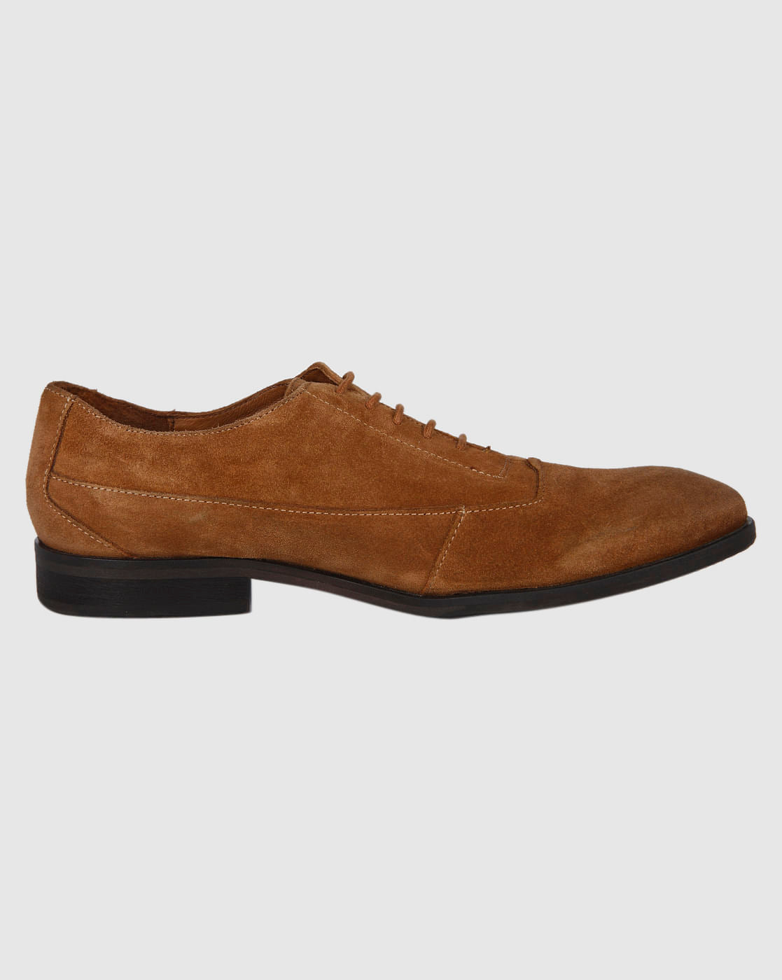 Brown Suede Formal Shoes