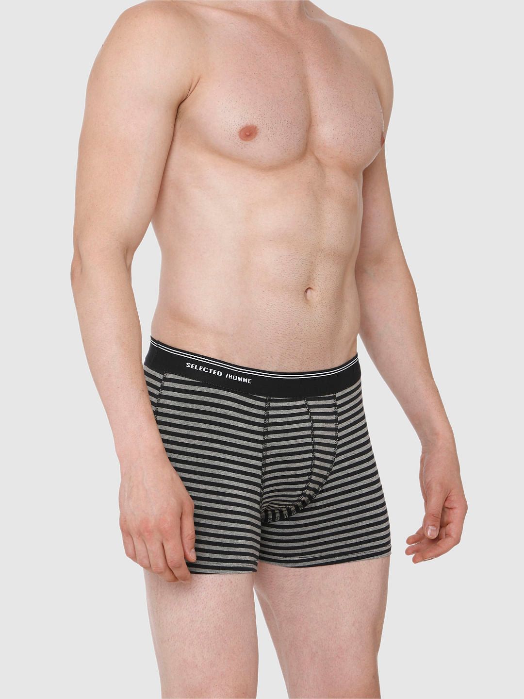 Grey Striped Trunks