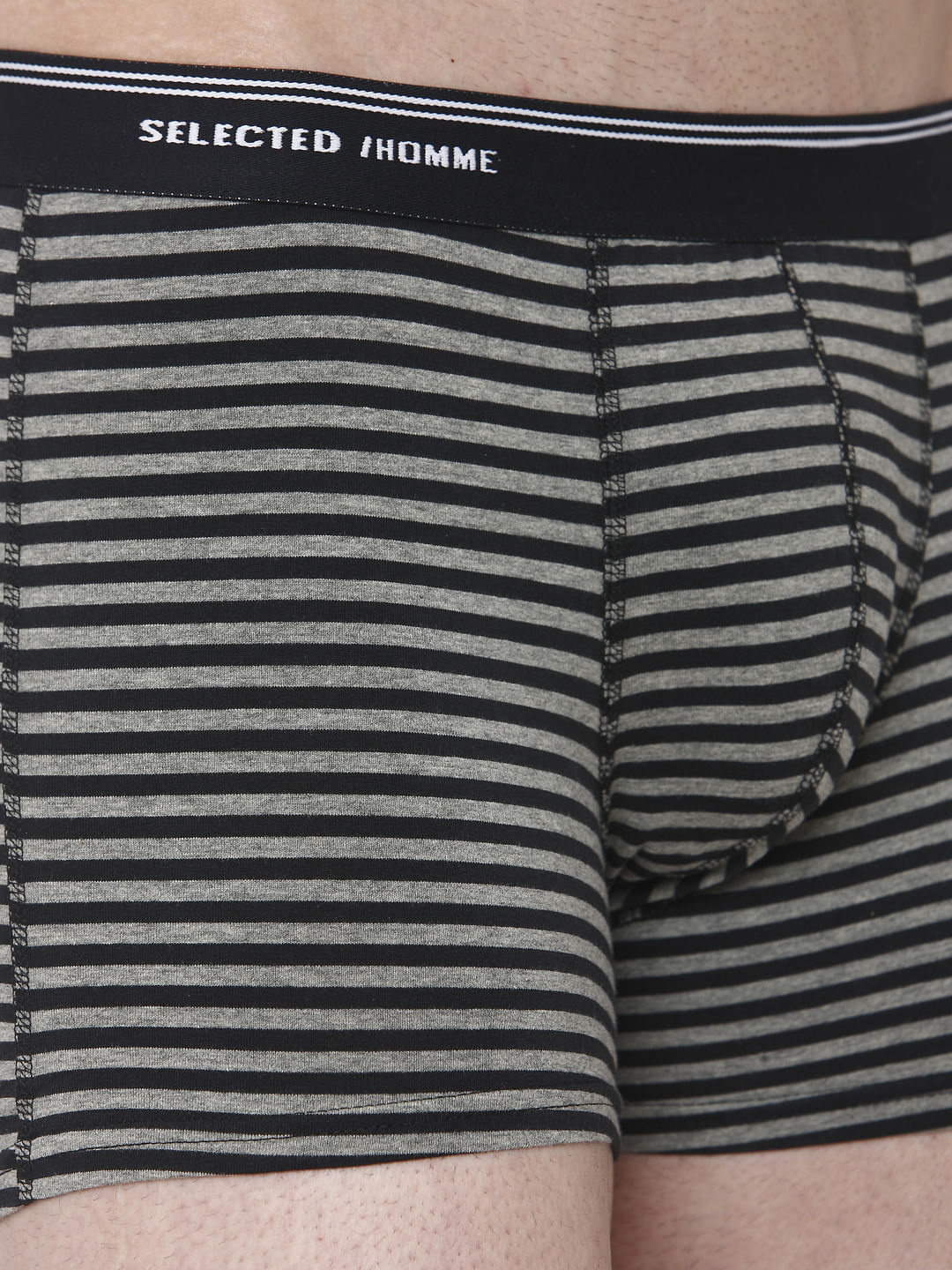 Grey Striped Trunks