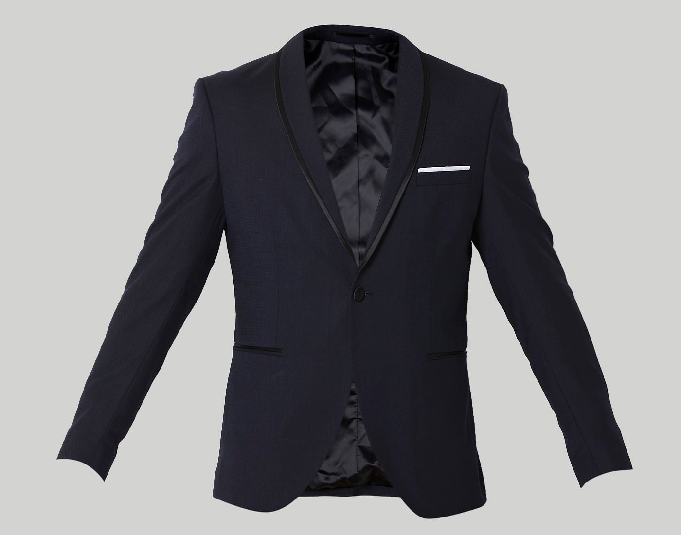 Navy Blue Formal Slim Fit Blazer