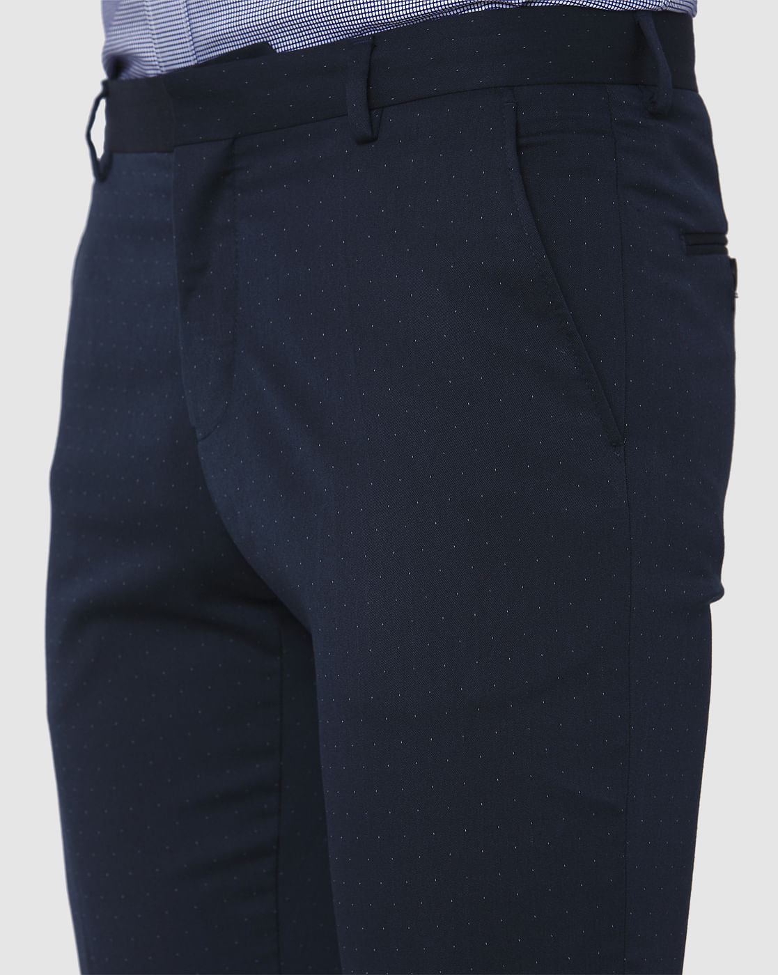 Blue Formal Trousers