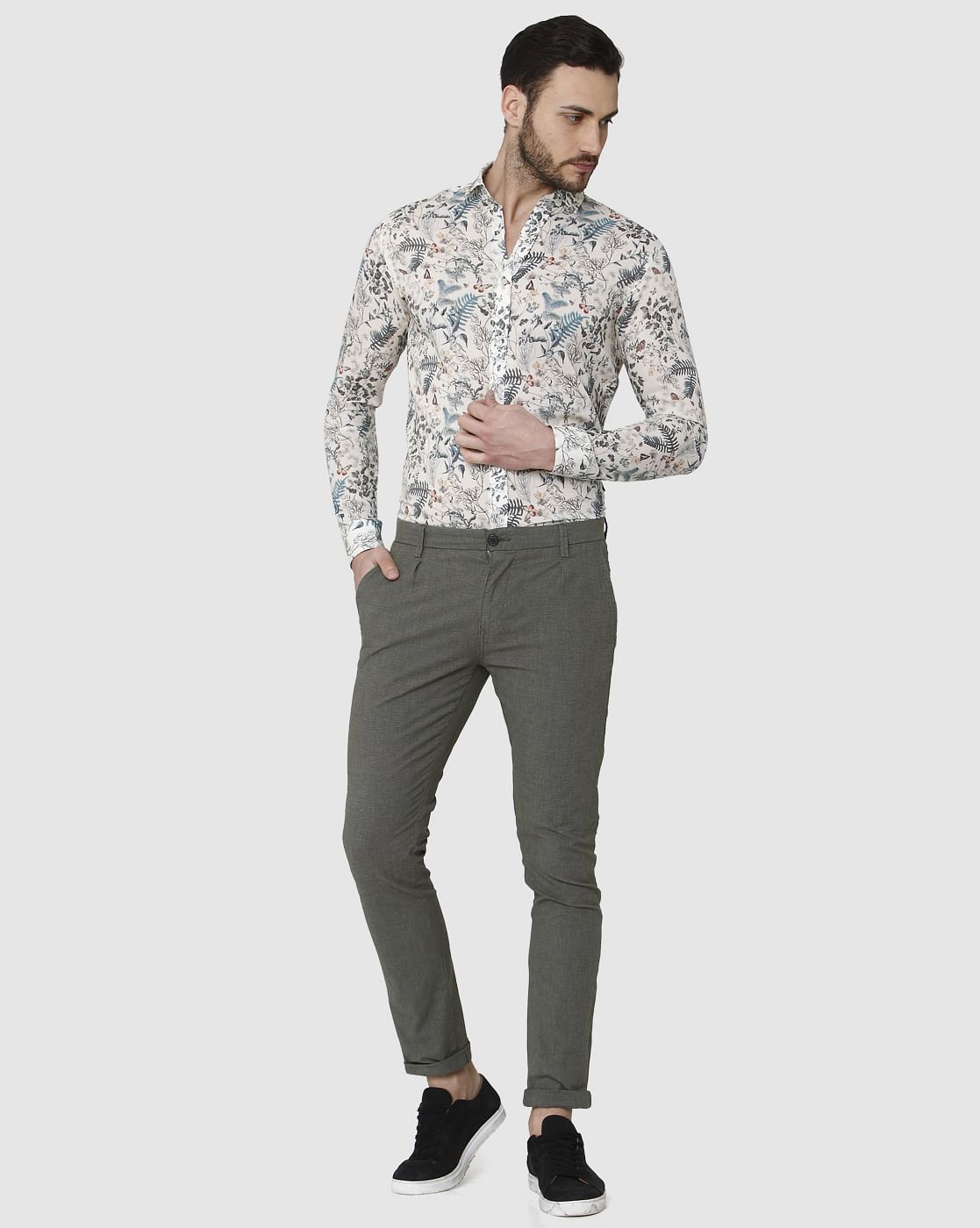 Grey Chinos