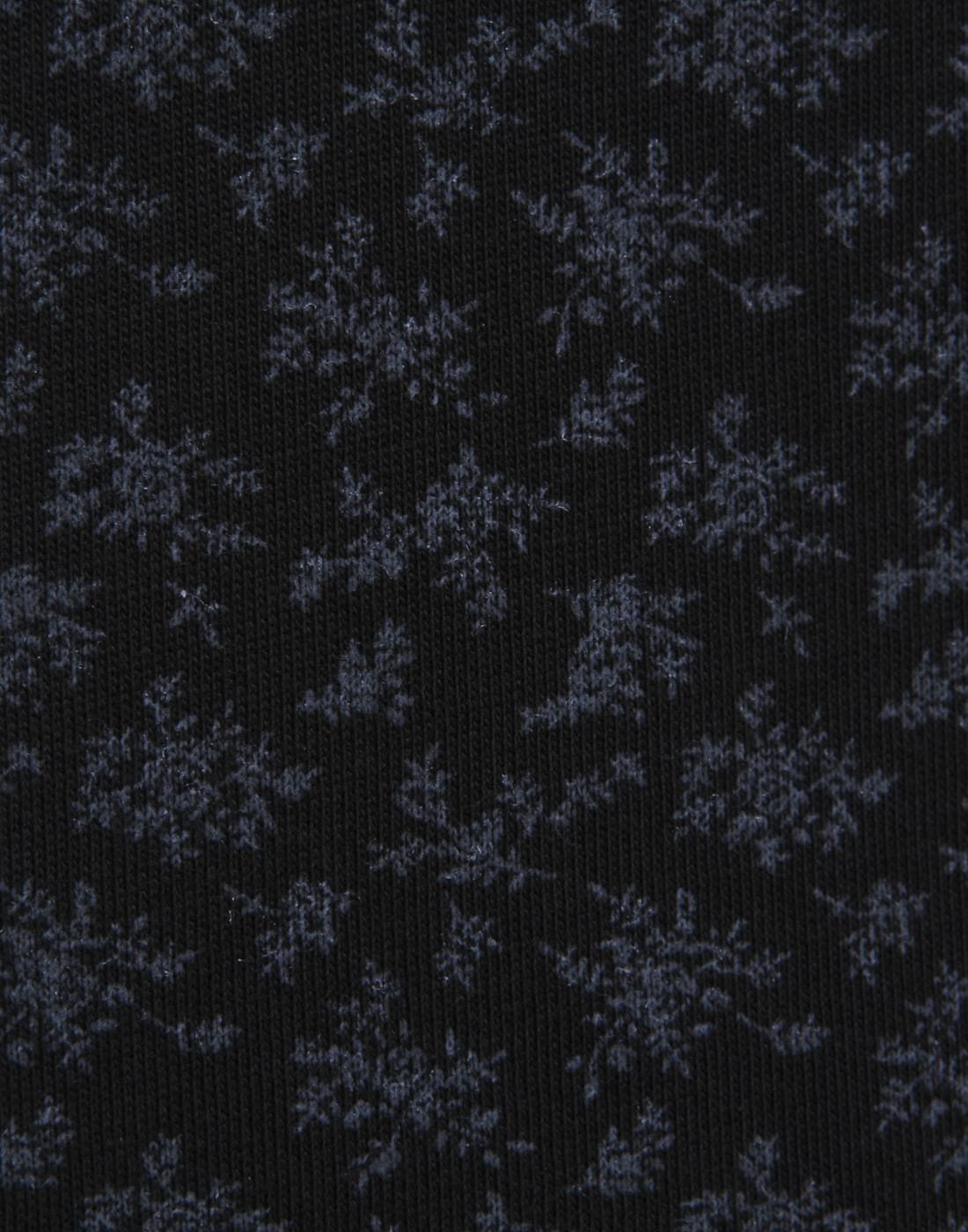Black Floral Print Crew Neck T-Shirt