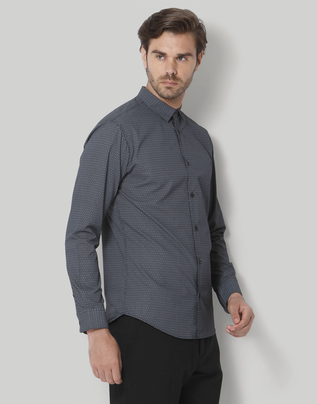 Black Full Sleeves Shirt