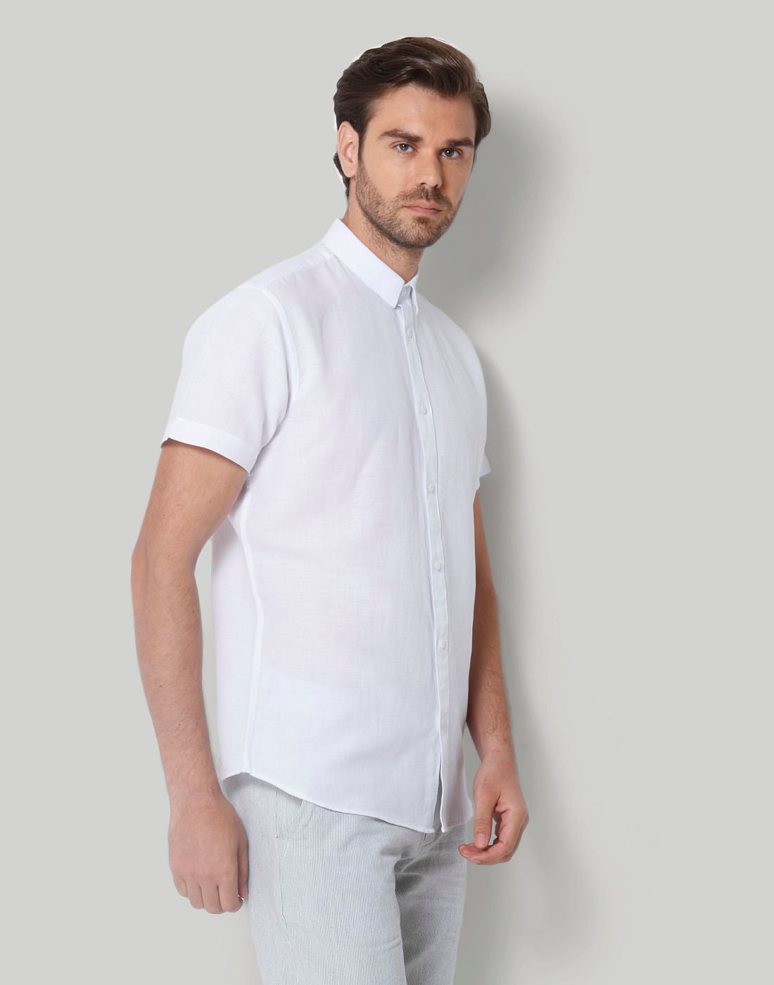 White Short Sleeves Shirt
