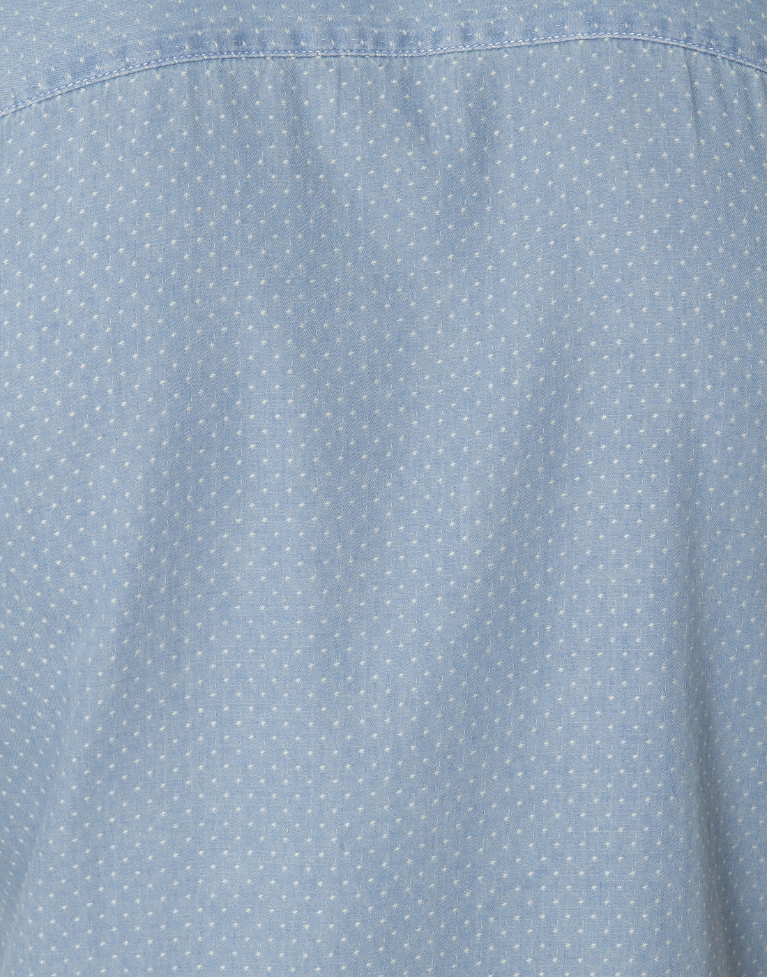 Blue Short Sleeves Shirt