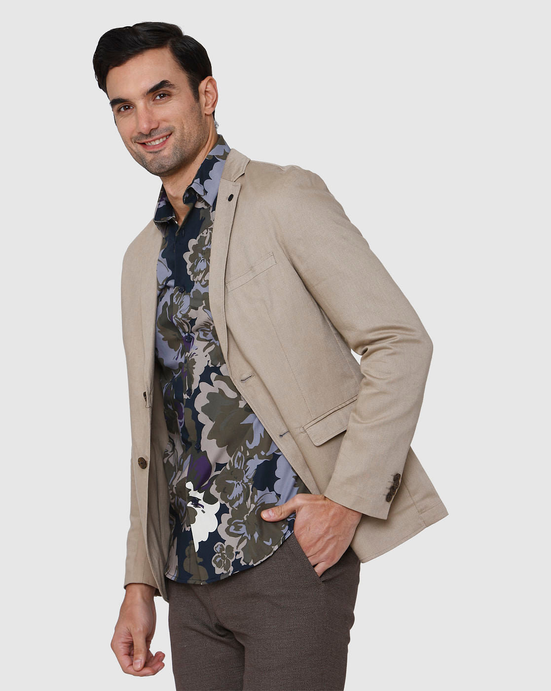 Beige Blazer