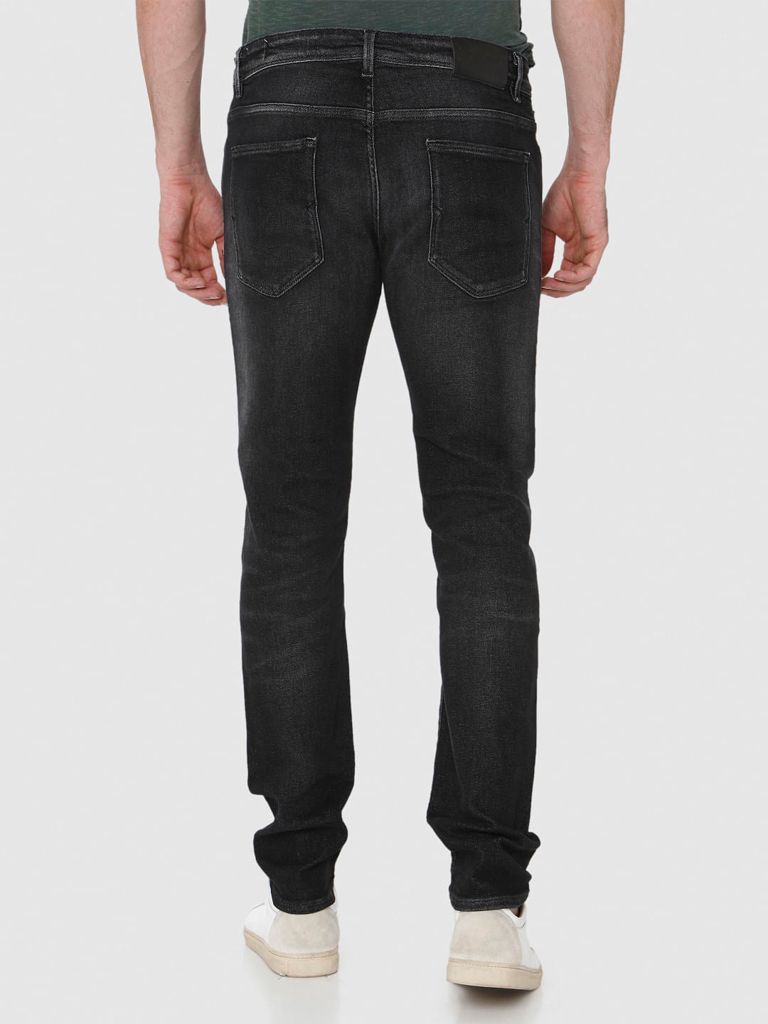 Black Leon Slim Fit Jeans