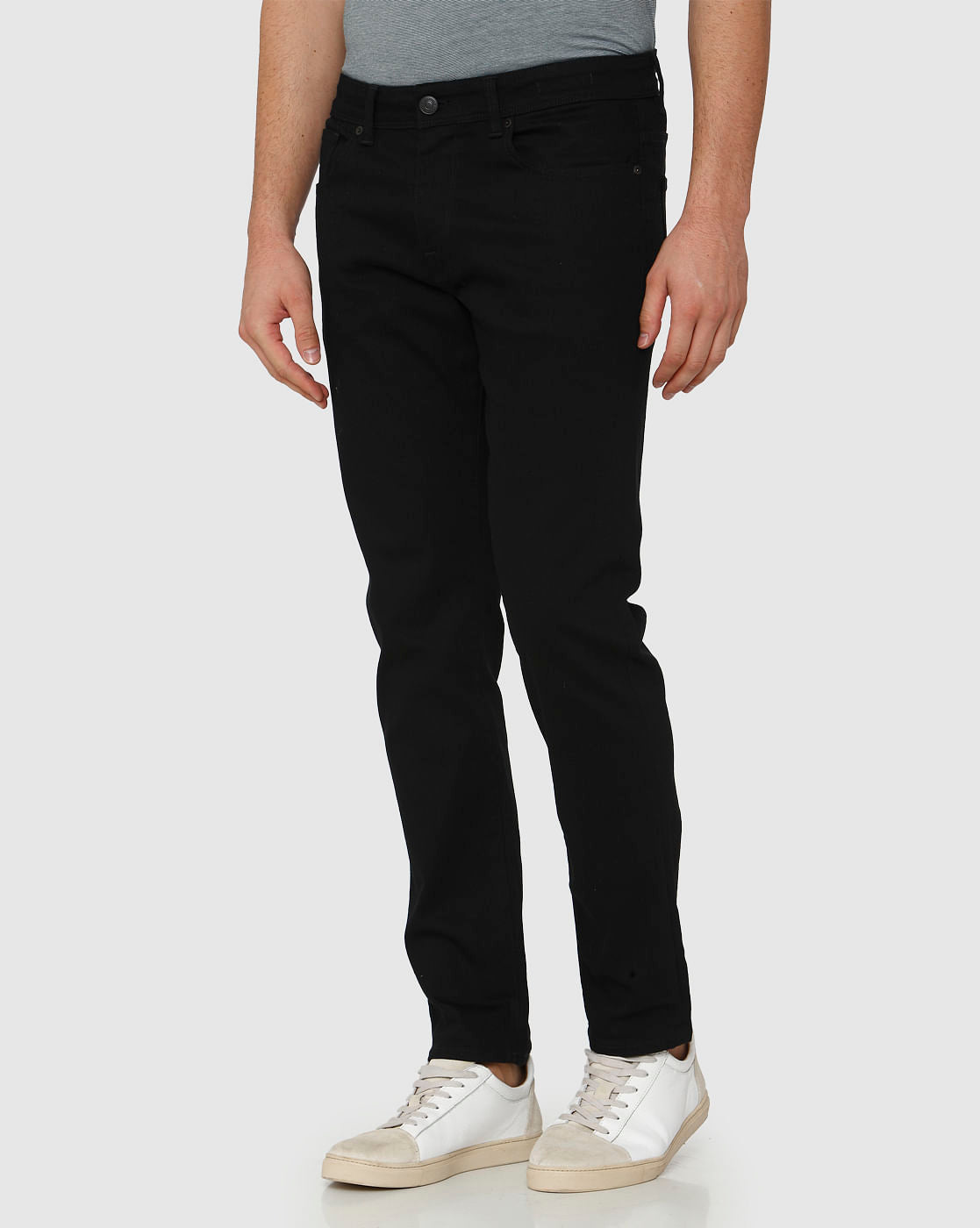 Black Leon Slim Fit Jeans