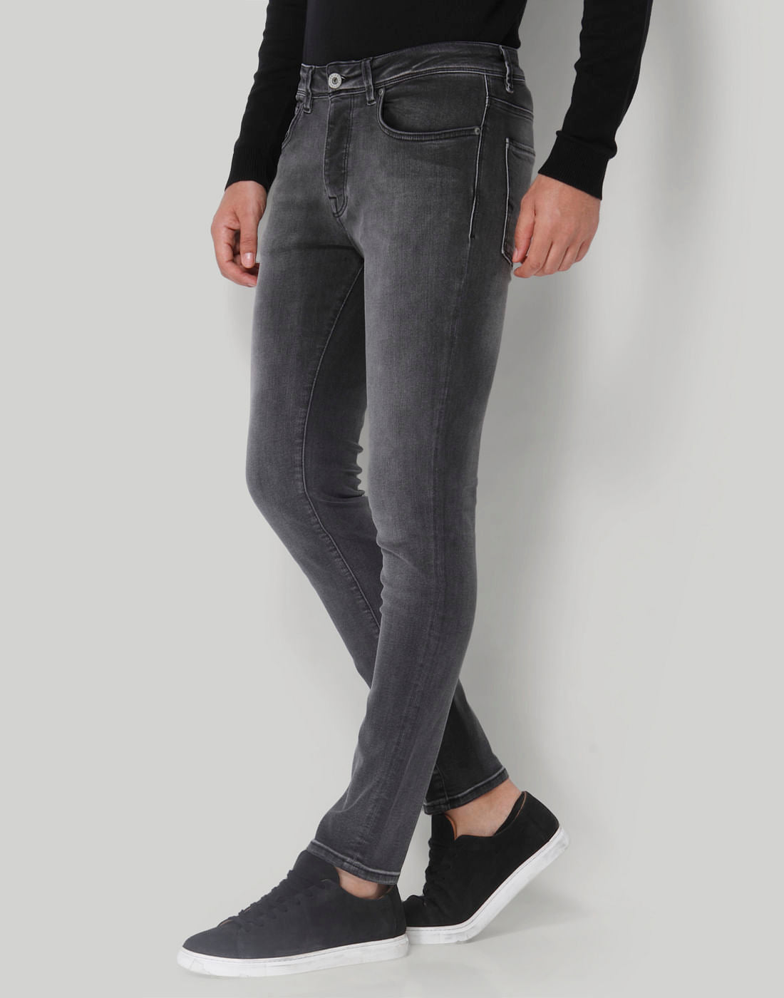Grey Slim Fit Jeans