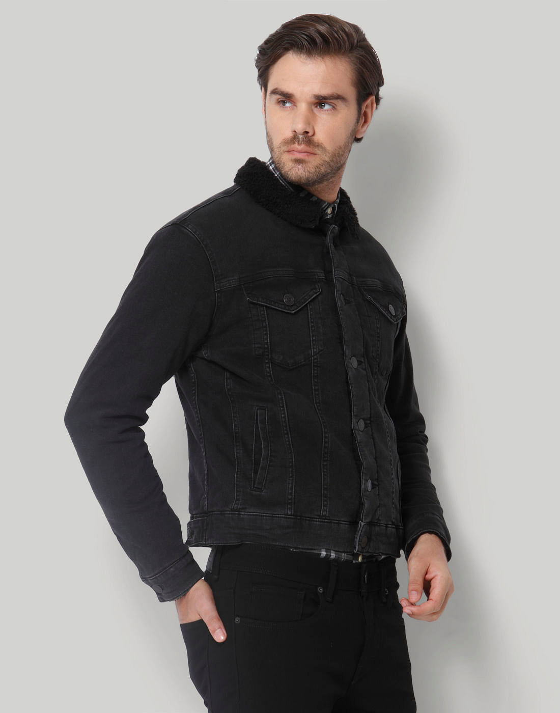 Black Denim Jacket