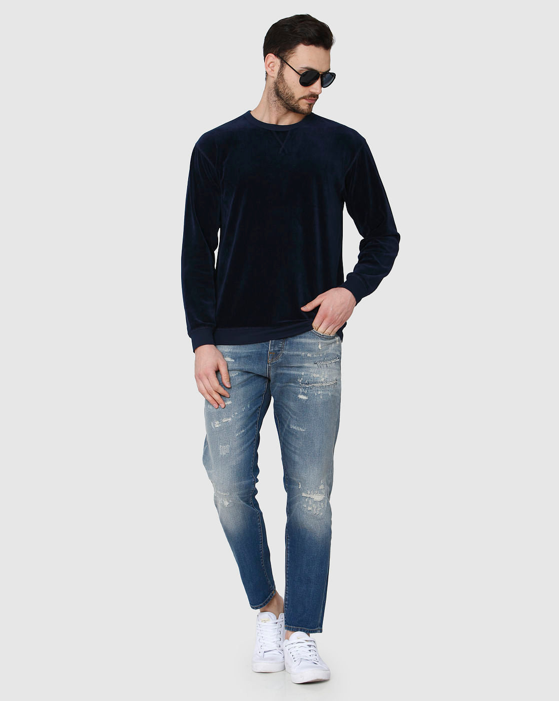 Blue Pullover