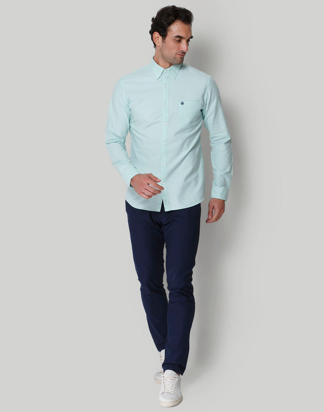 Green Full Sleeves Shirt
