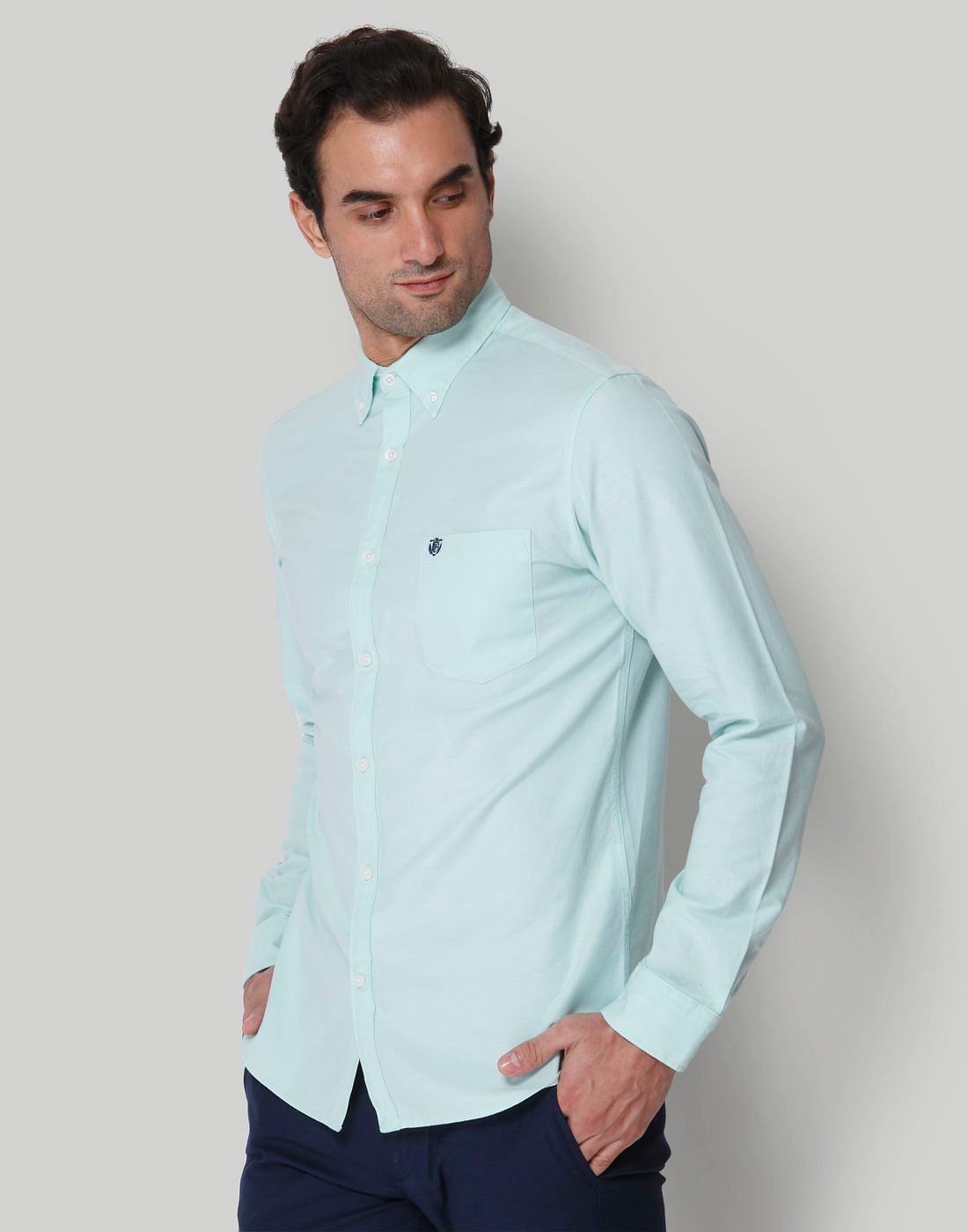 Green Full Sleeves Shirt