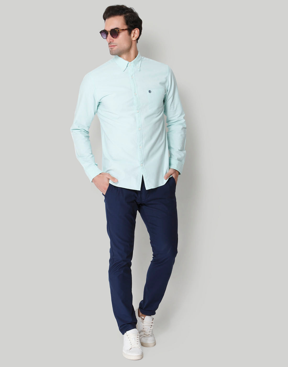 Green Full Sleeves Shirt