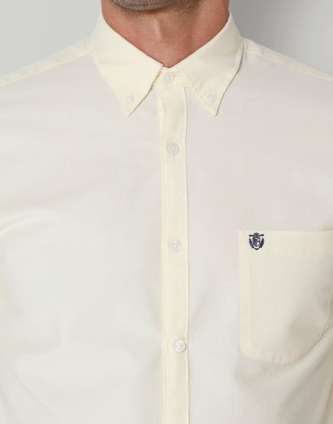 Yellow Full Sleeves Shirt