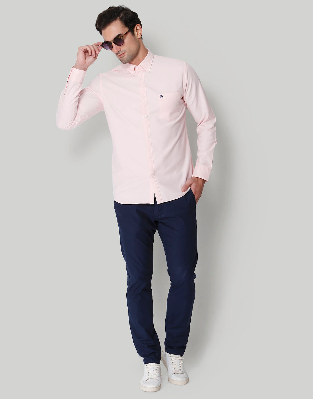 Pink Full Sleeves Shirt