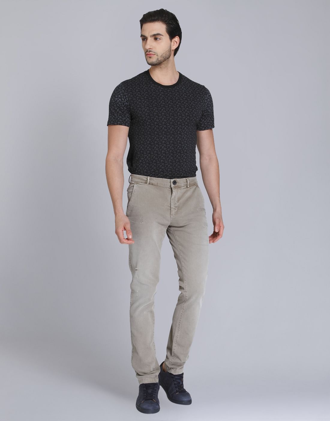 Grey Slim Fit Jeans