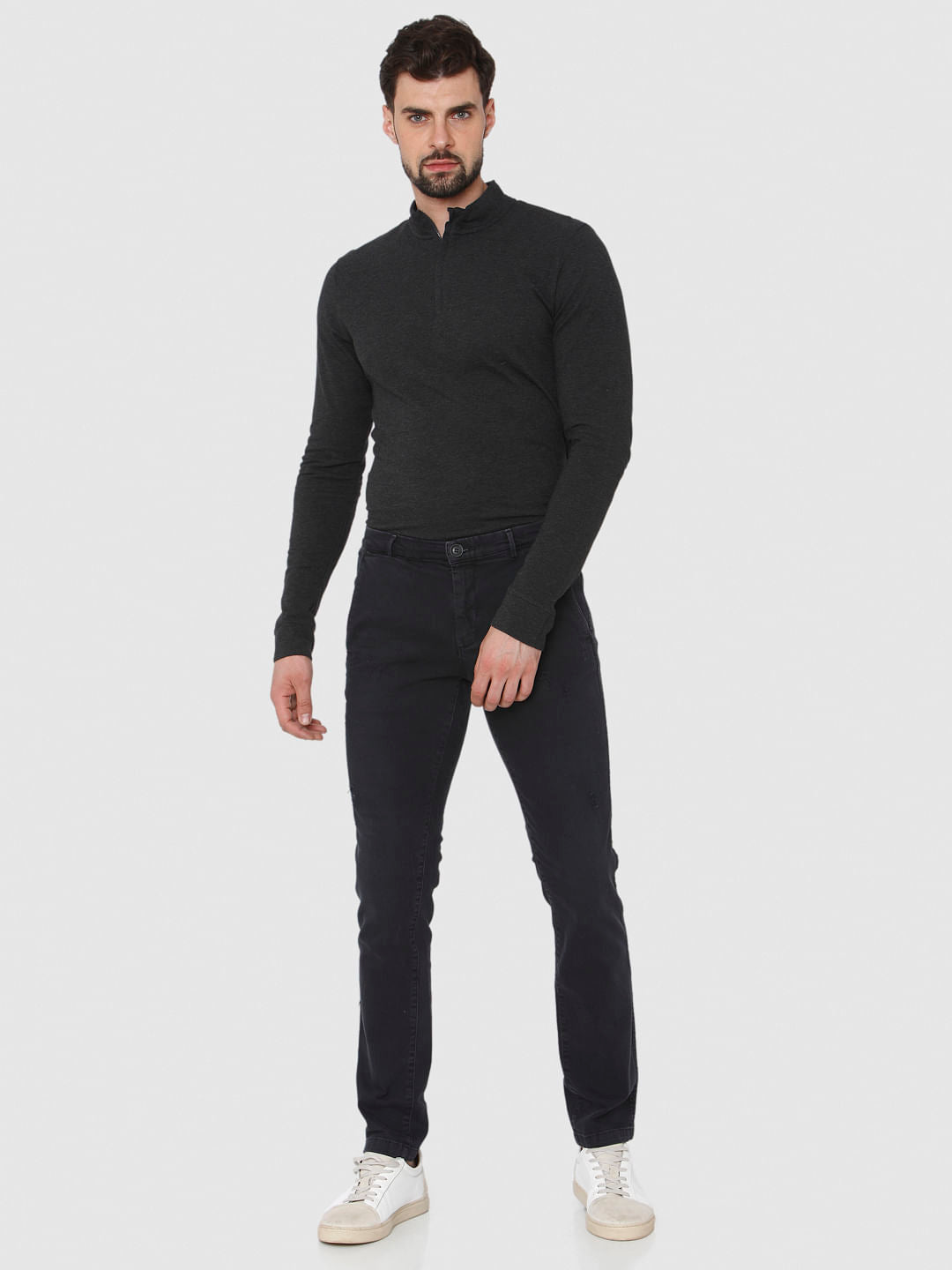 Black Leon Slim Fit Jeans