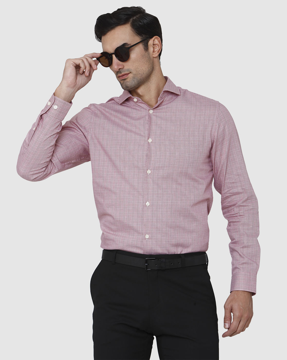 Red Full Sleeves Shirt