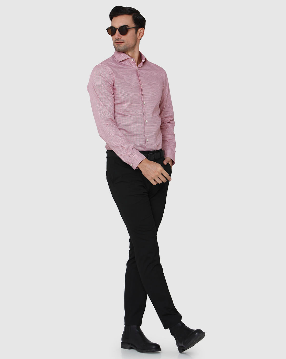 Red Full Sleeves Shirt