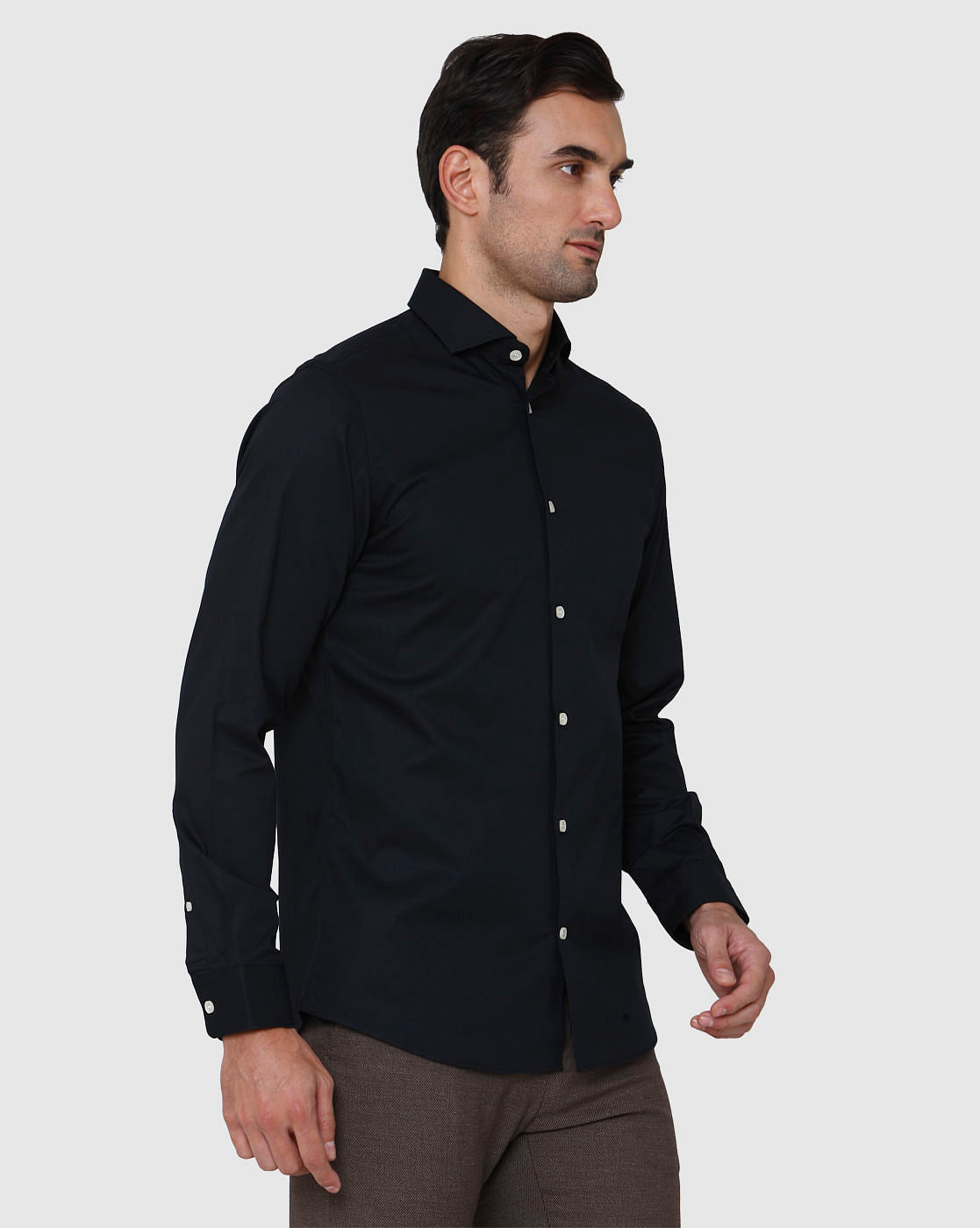 Black Full Sleeves Shirt