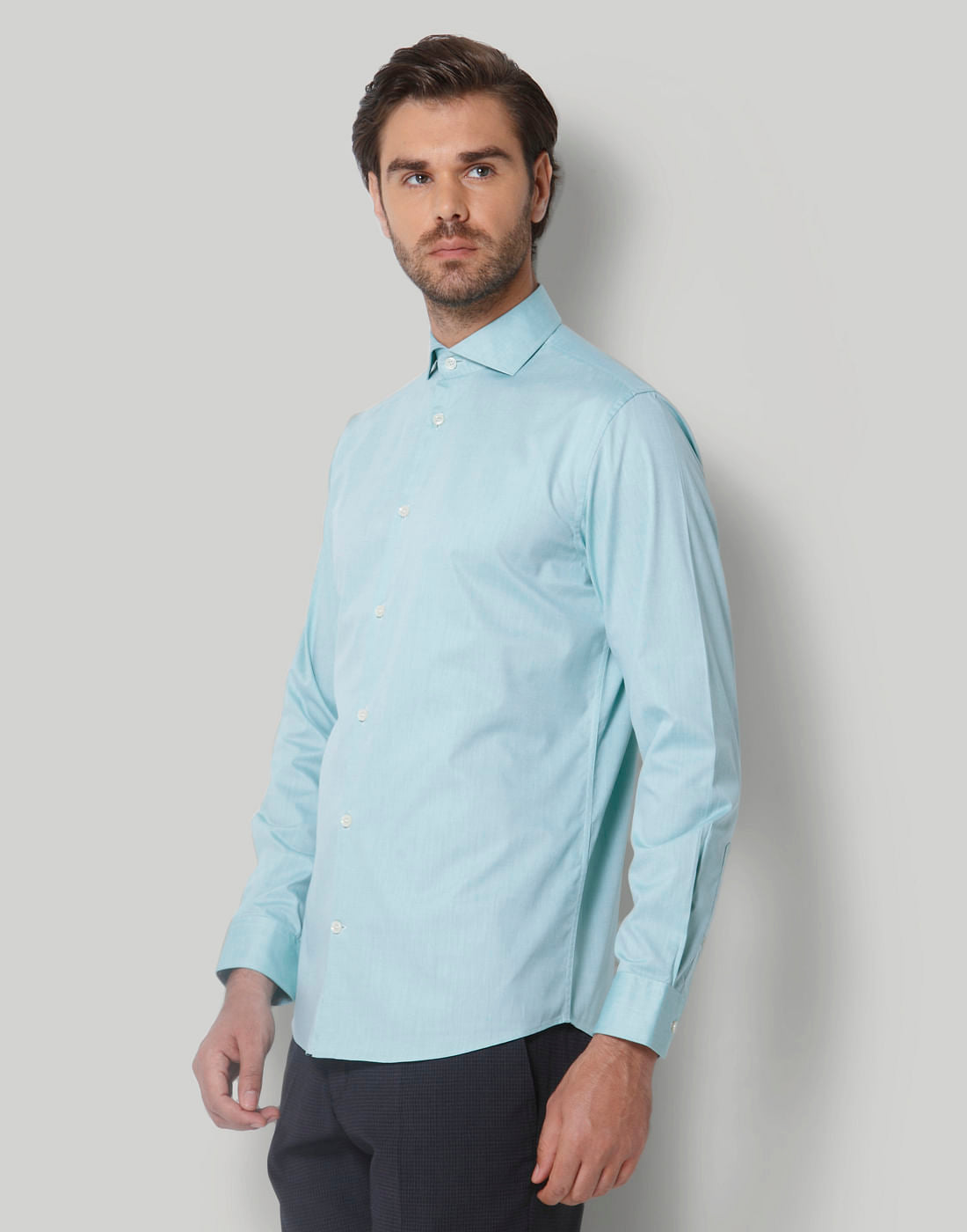 Green Full Sleeves Shirt