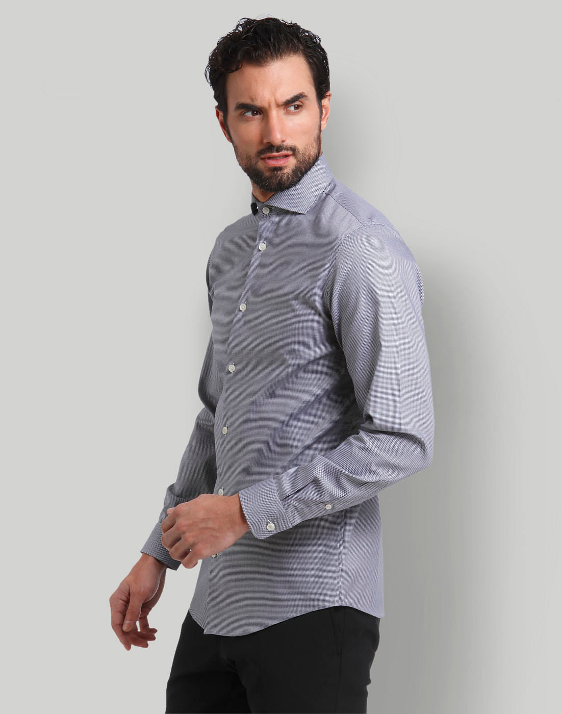 Black Full Sleeves Shirt