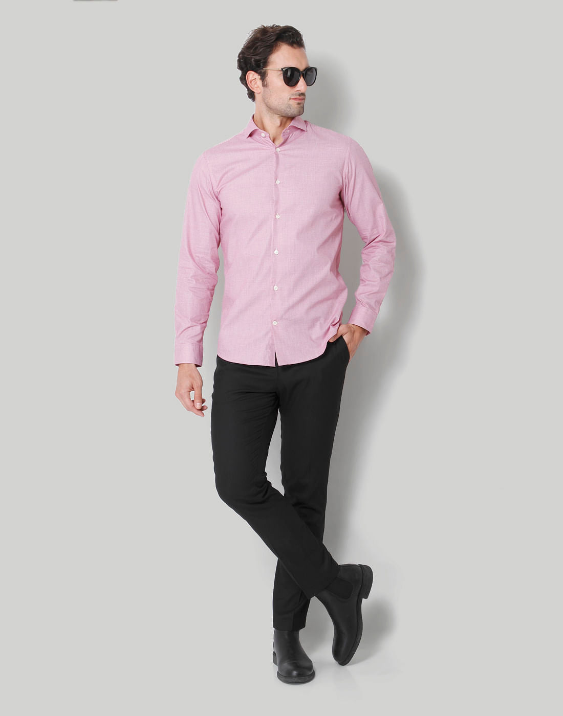 Red Full Sleeves Shirt