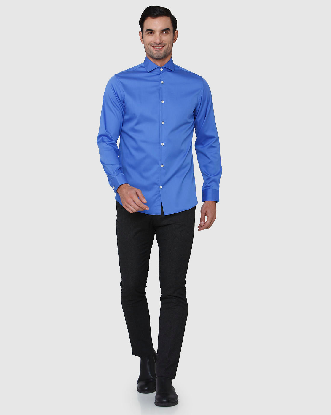 Blue Full Sleeves Shirt