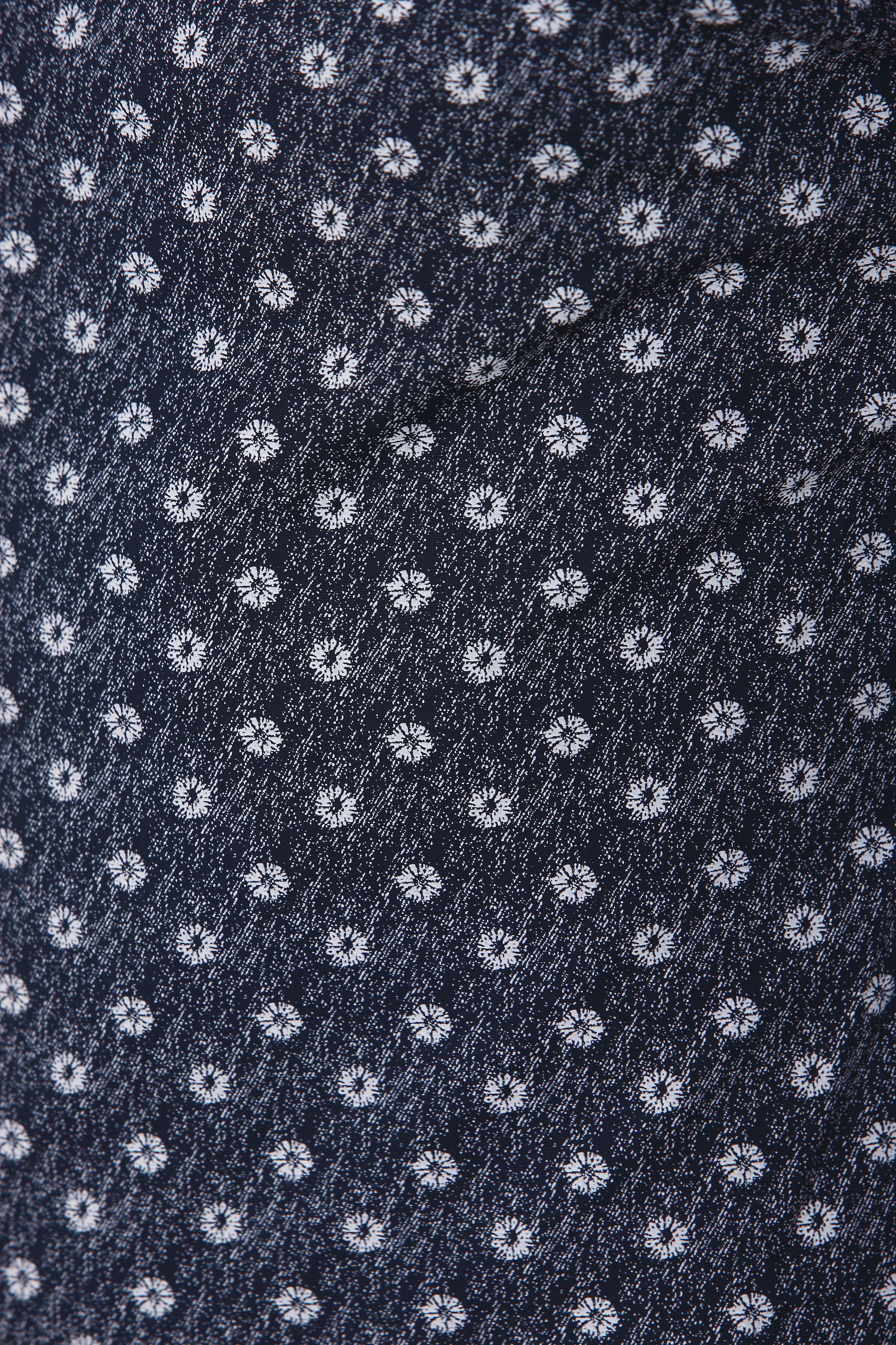 Black Printed Full Sleeves Shirt