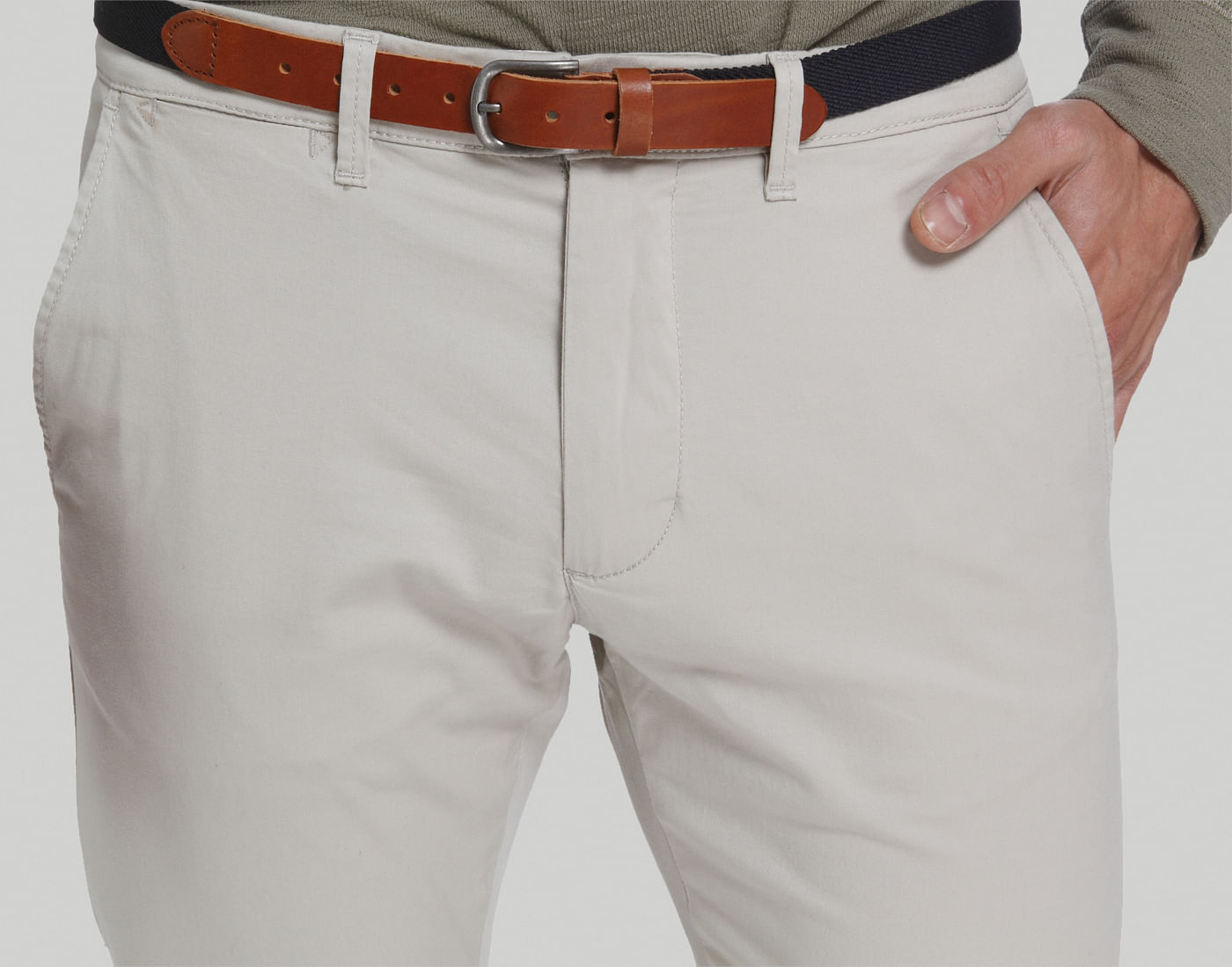 Grey Chinos