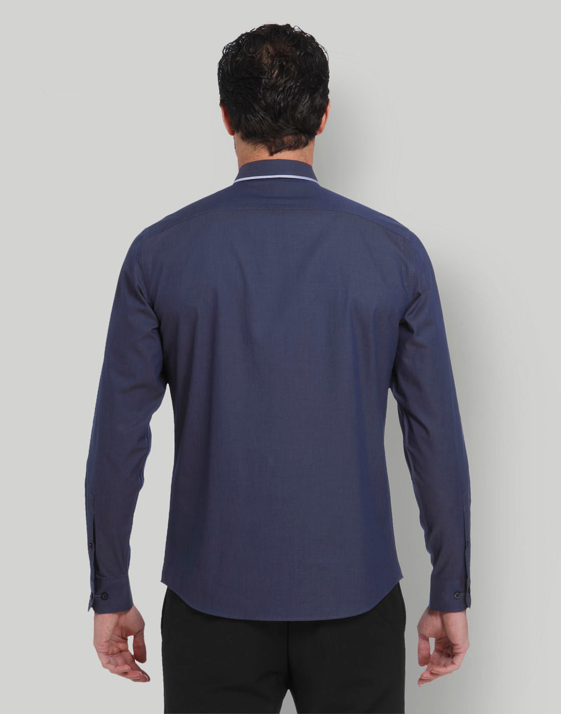 Blue Full Sleeves Shirt