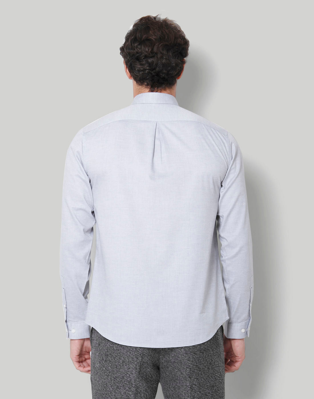 Grey Full Sleeves Shirt