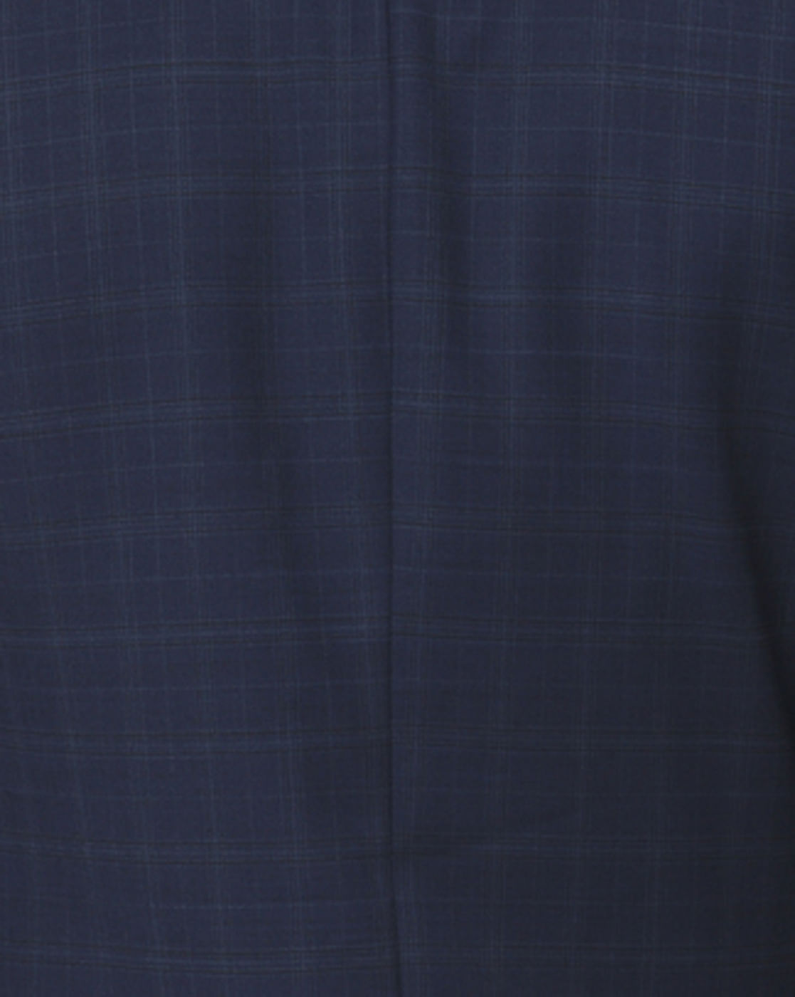Navy Blue Check Formal Blazer