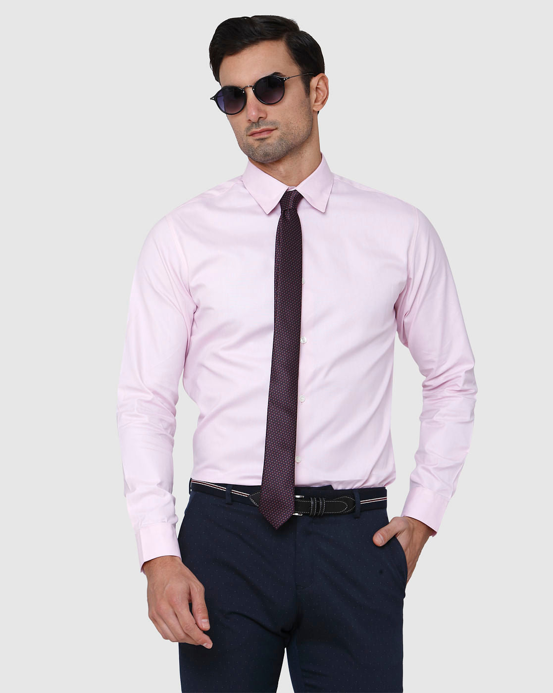 Purple Full Sleeves Shirt